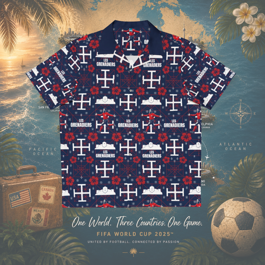 Hawaiian Worldcup Shirt Haiti
