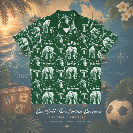 Hawaiian Worldcup Shirt Ivory Coast