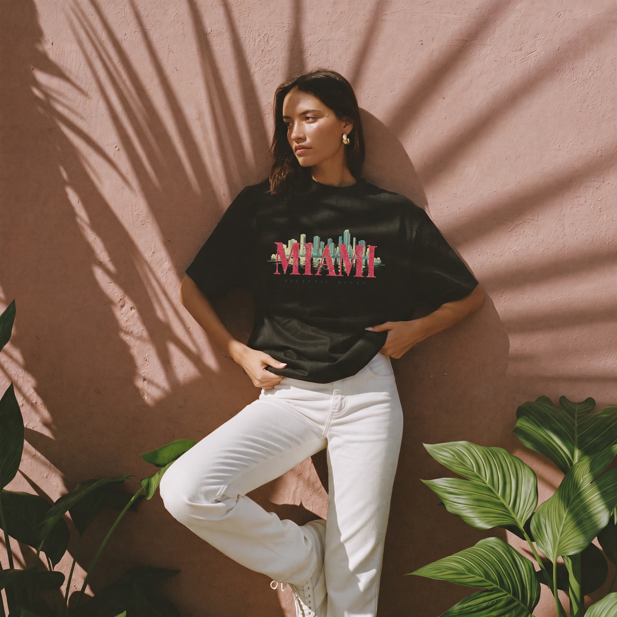 I ♥ Miami – Unisex Oversized Tee
