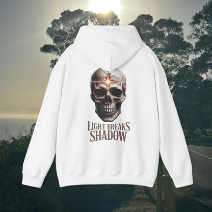 Light Breaks Shadow- Unisex Hoodie