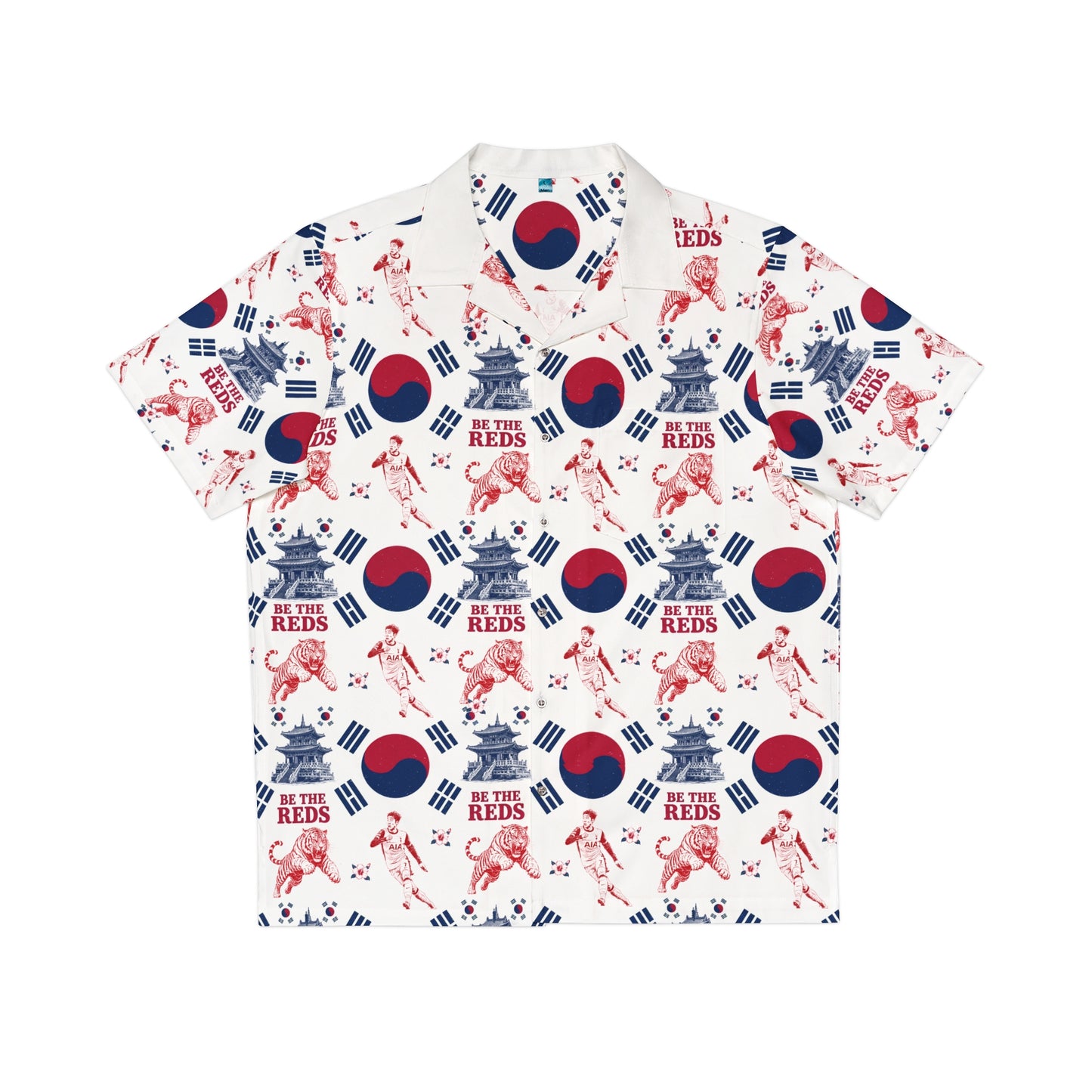 Hawaiian Worldcup Shirt South Korea