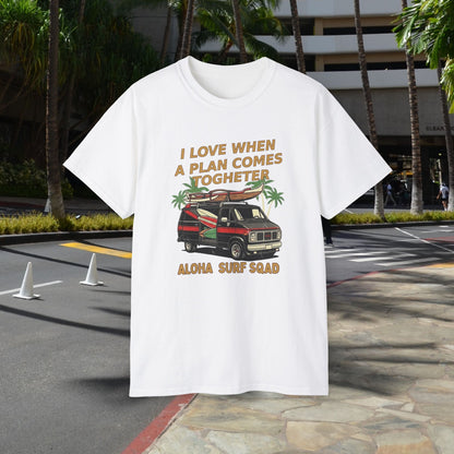 Aloha Surf Sqad  - Unisex Tee