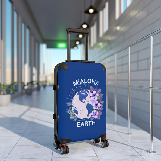 M'Aloha Earth blue Suitcase