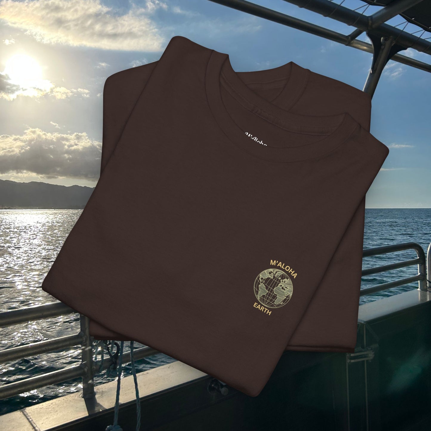 M'Aloha Earth - Compass Men's T-Shirt