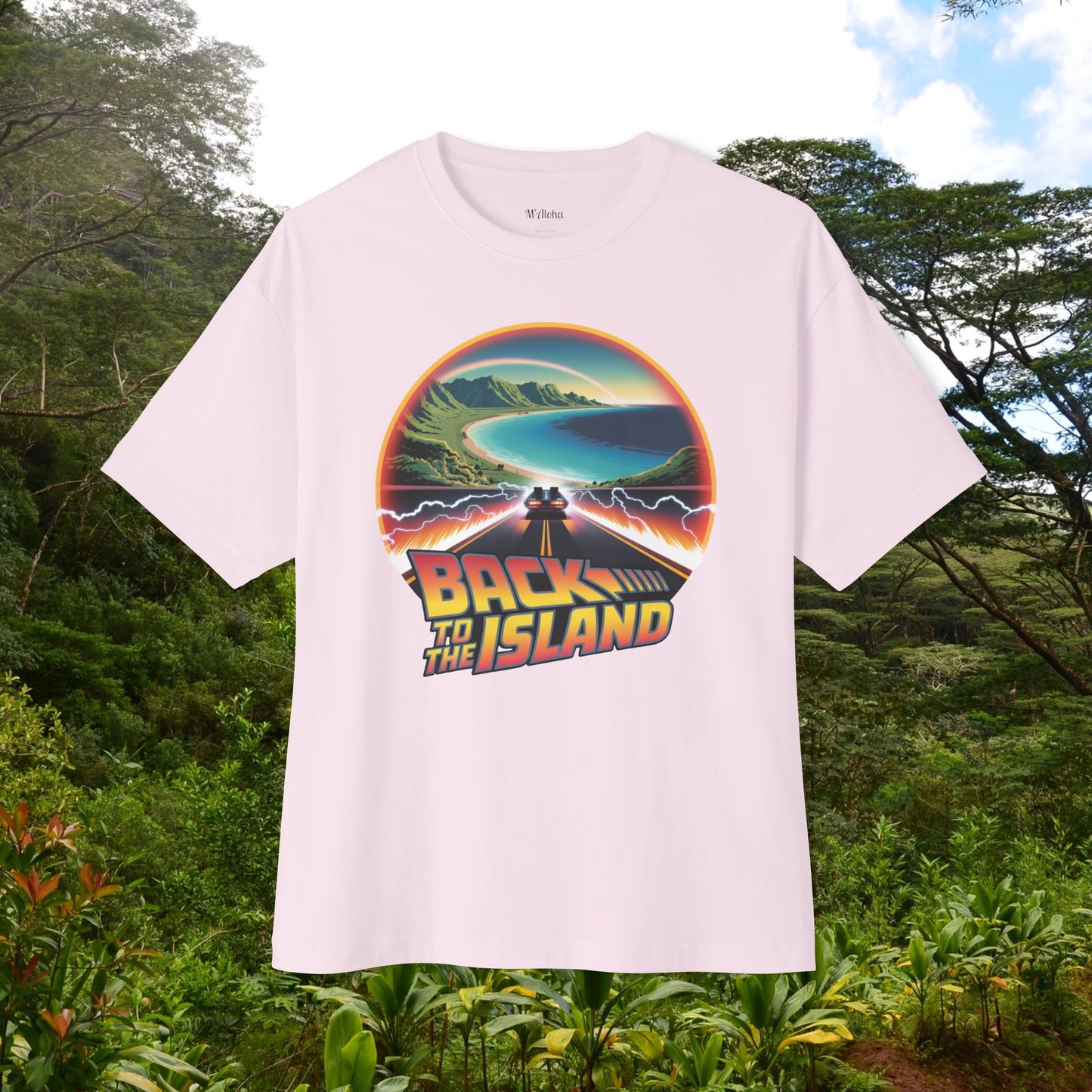Back to the Island - Unisex Oversized Tee