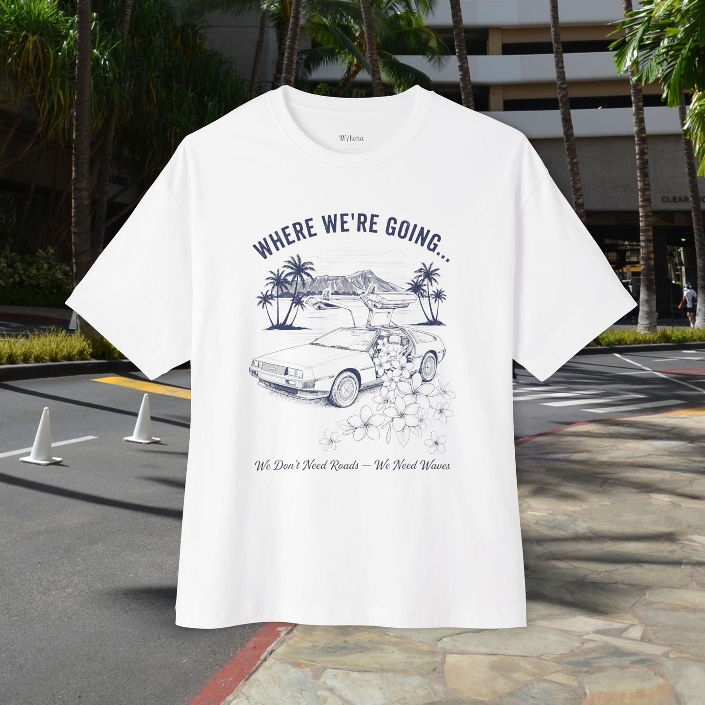 No roads -  Unisex Oversize Tee