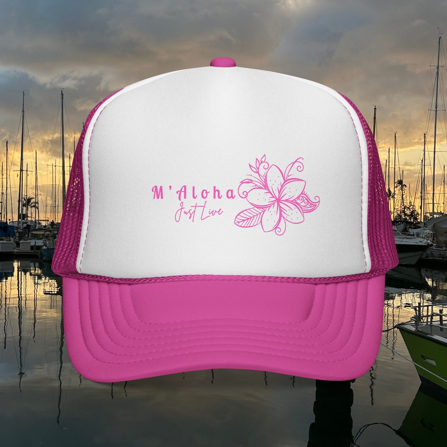 Plumeria - Trucker Caps