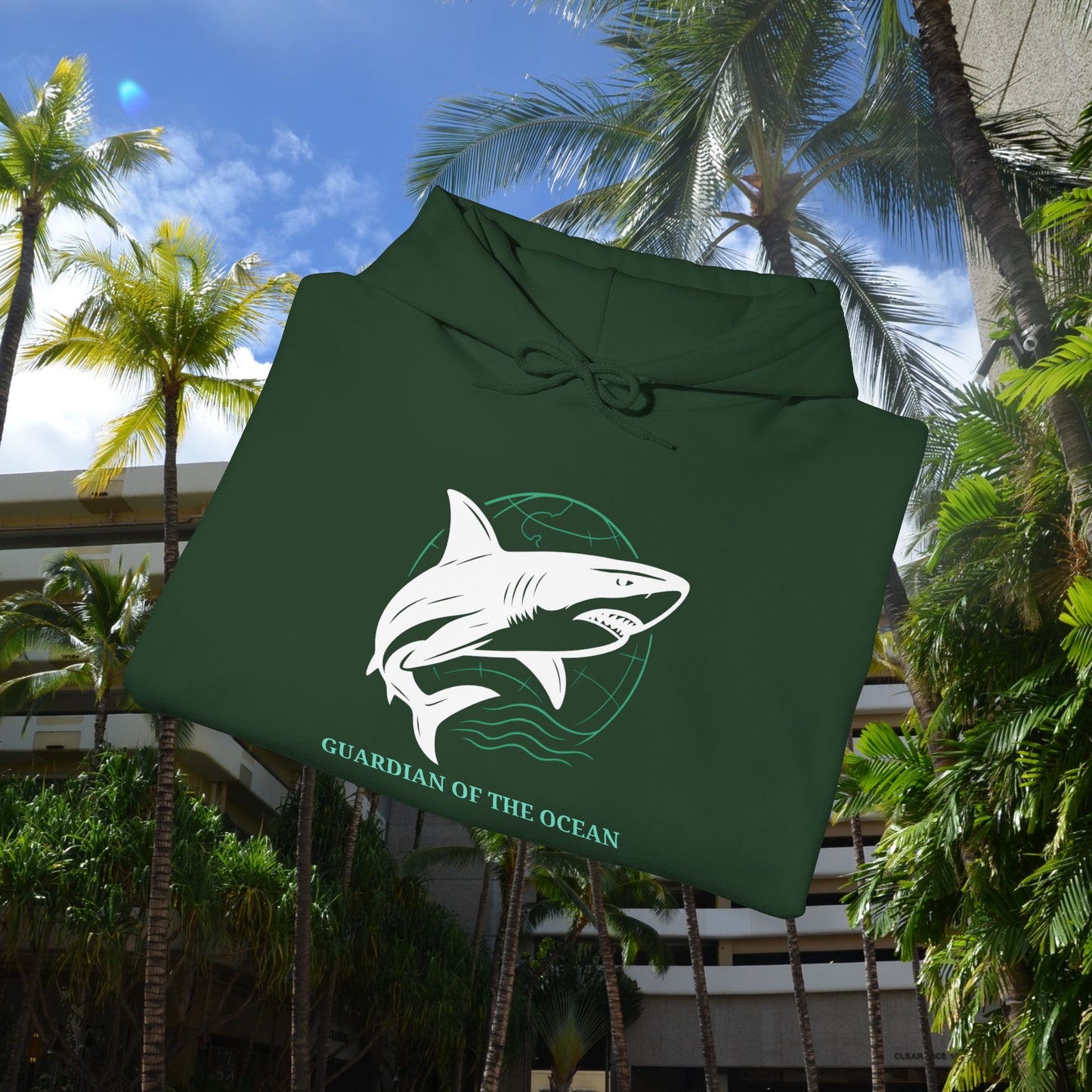 M'Aloha Earth - Shark Men's Hoodie