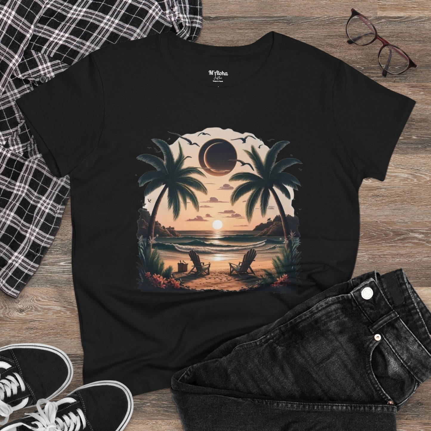 Moon and Sun Women's Tee