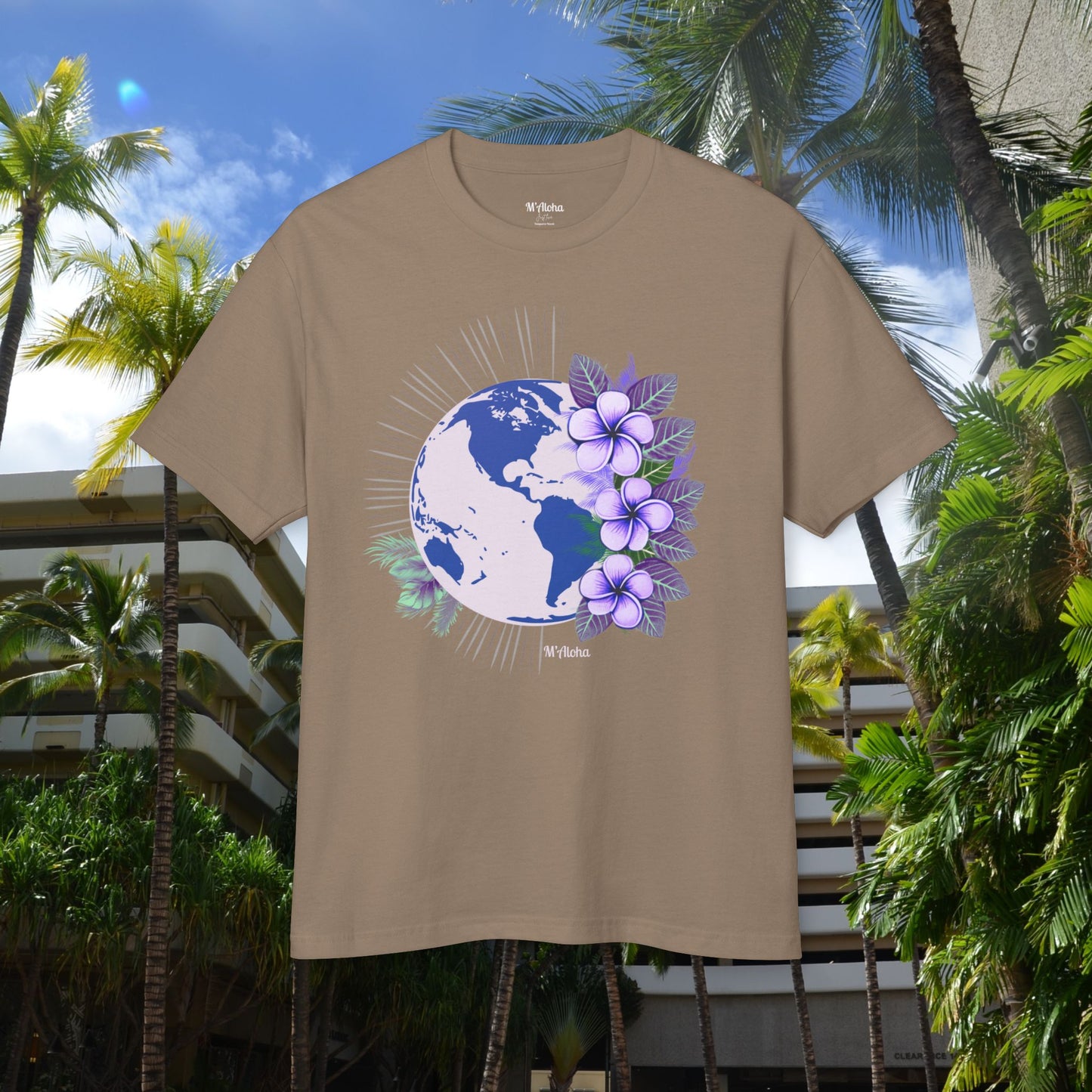 M'Aloha blue Earth Unisex-T-Shirt