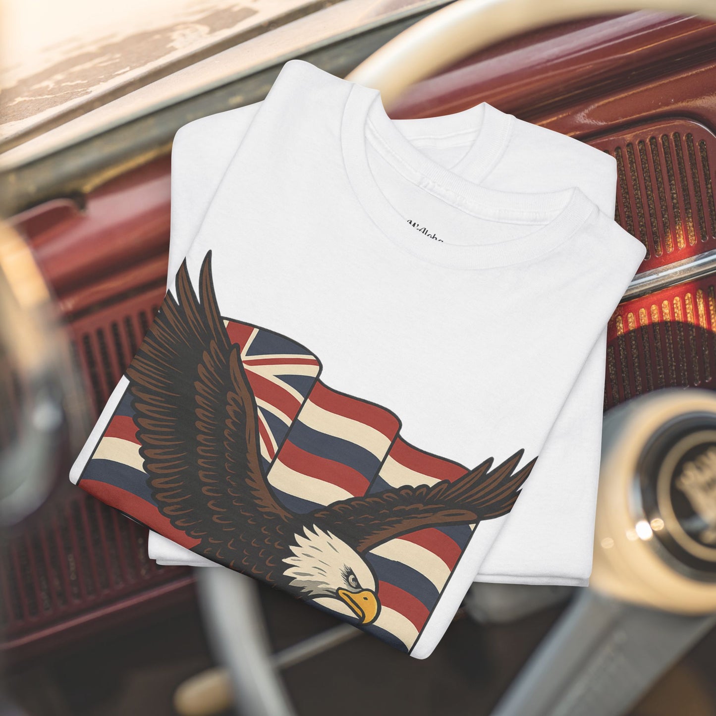M'Aloha Eagle - Men's T-Shirt