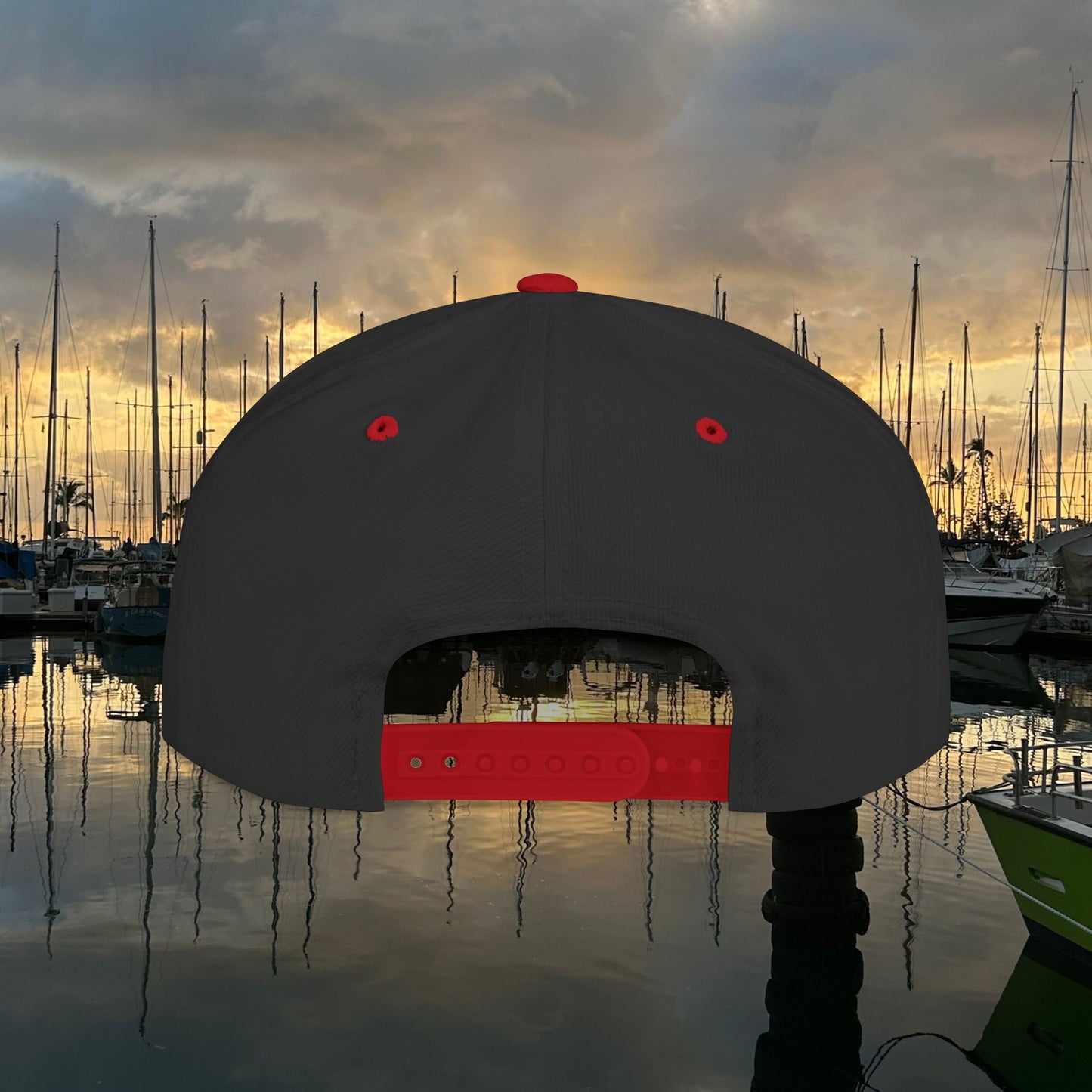 White Shark M'Aloha Snapback Cap