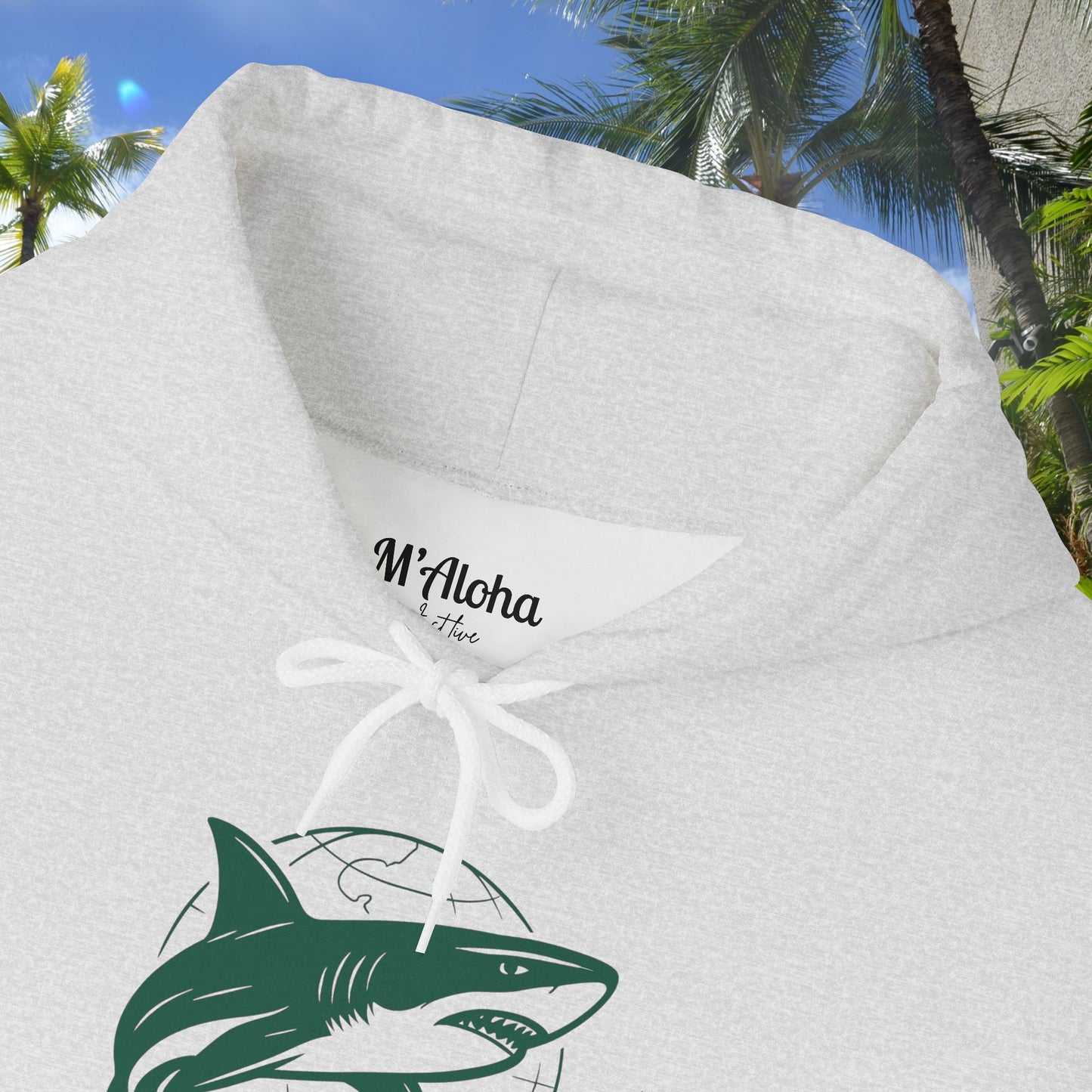 M'Aloha Earth - Shark Men's Hoodie