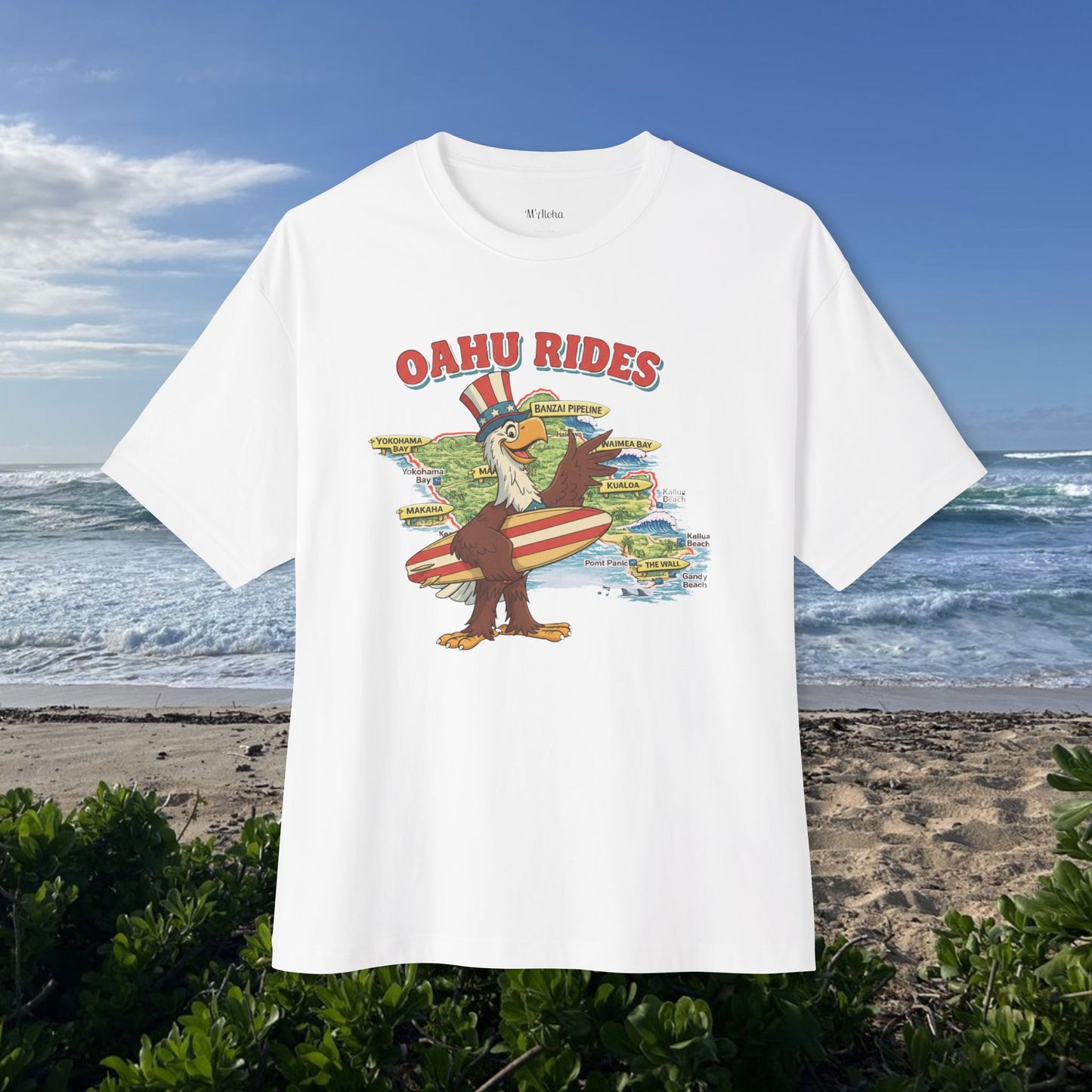 Oahu Rides-  Unisex Oversize Tee