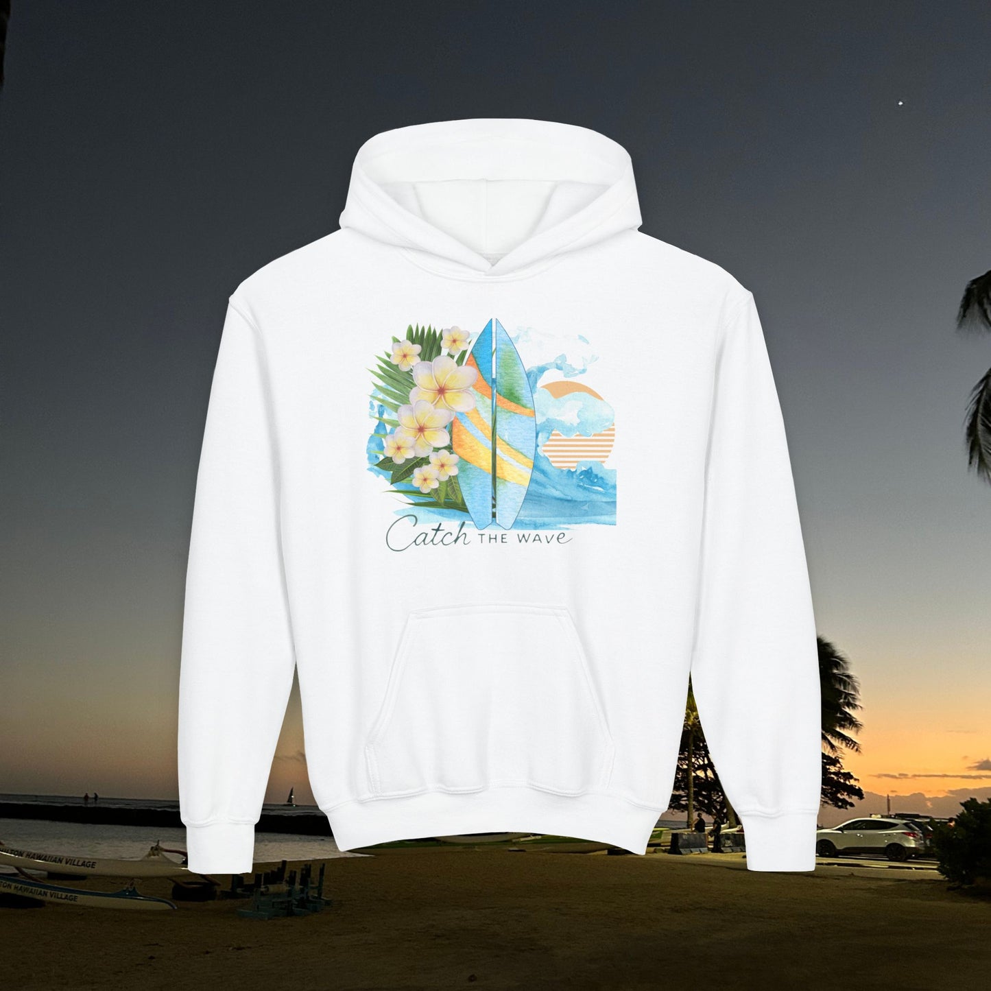 Catch the Wave - Youth Hoodie