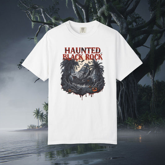 Haunted Black Rock Tee