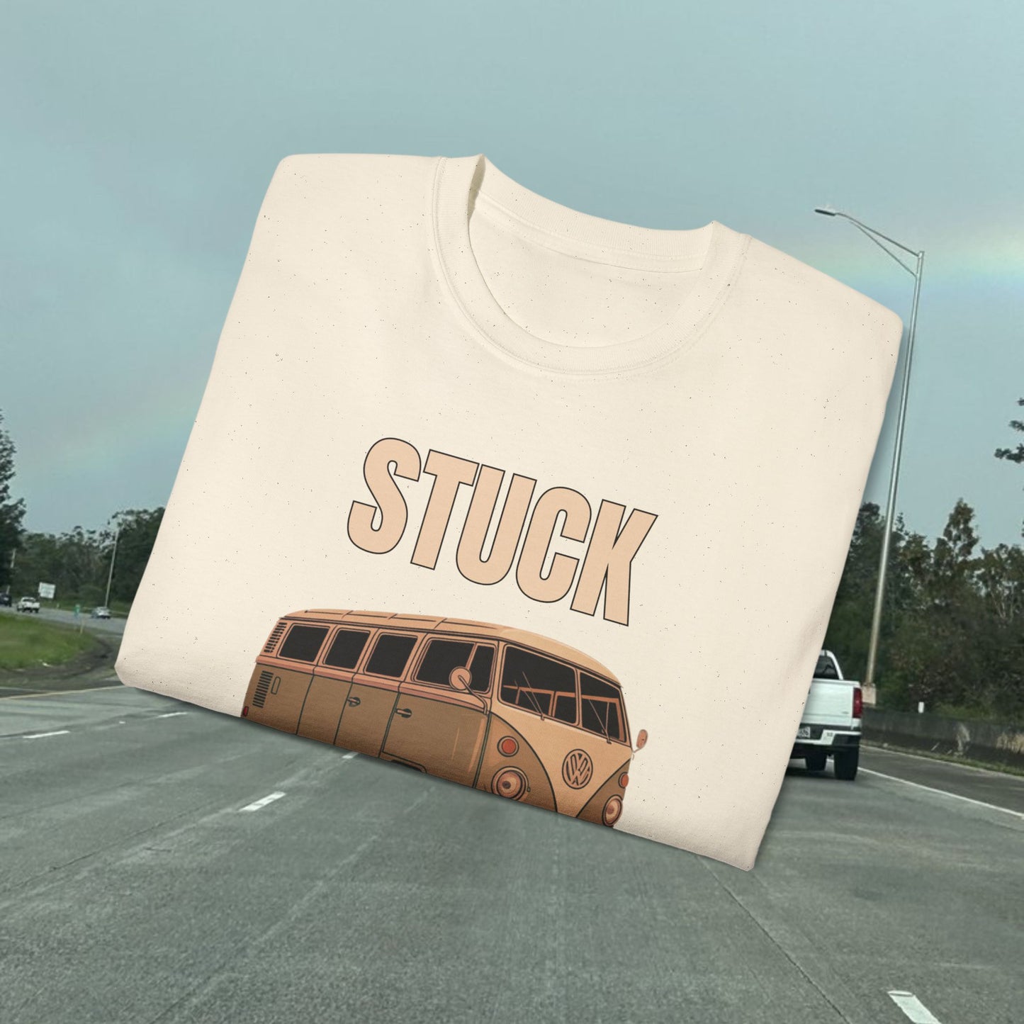Stuck - Yeah Here Too - Unisex Tee