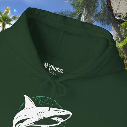 M'Aloha Earth - Shark Men's Hoodie