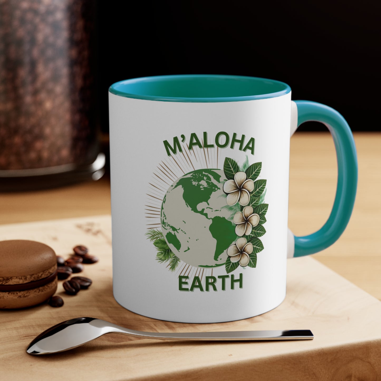 Wake up M'Aloha Eart Globus Mug