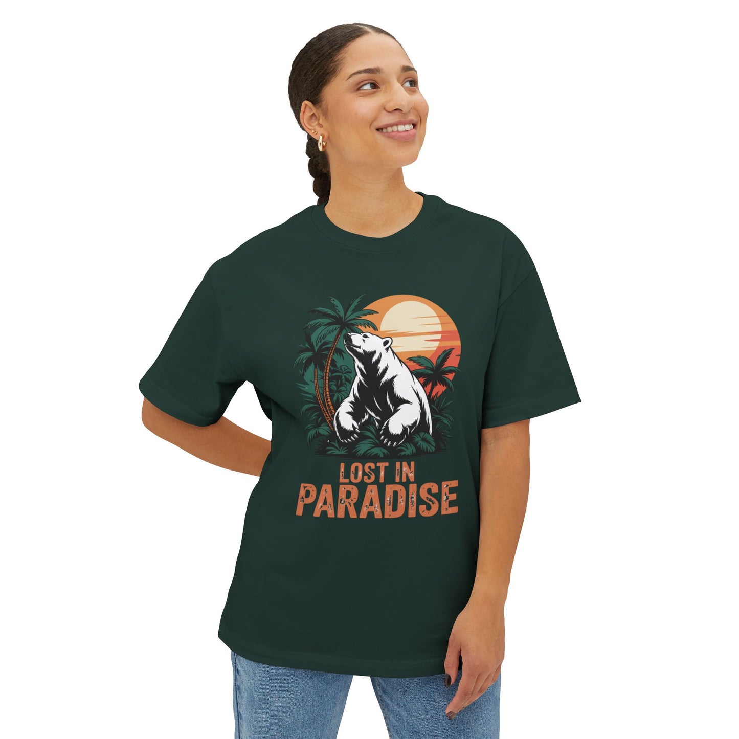Lost in Paradise Part II Unisex Oversize Tee