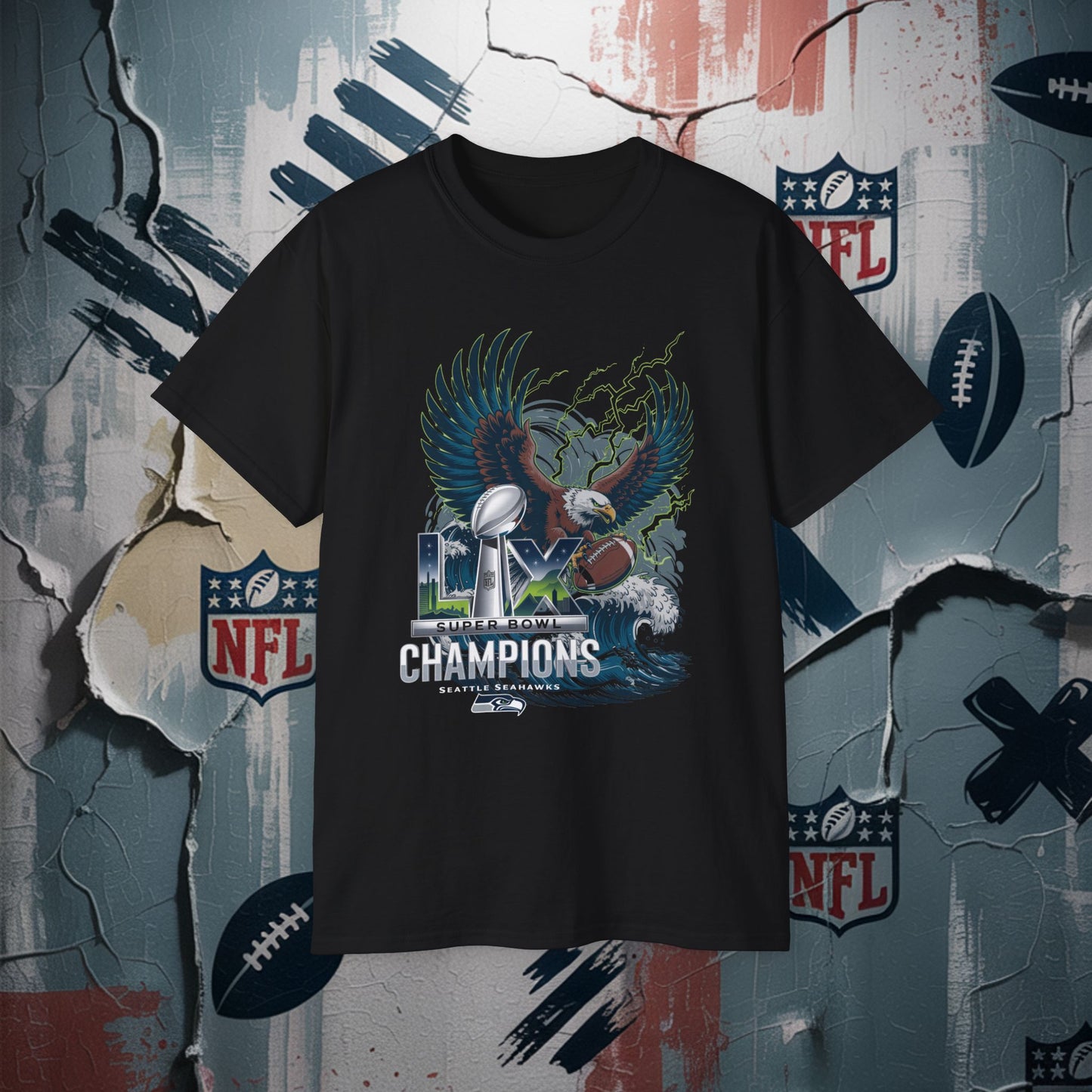 Seattle Seahawks Superbowl Icon Tee