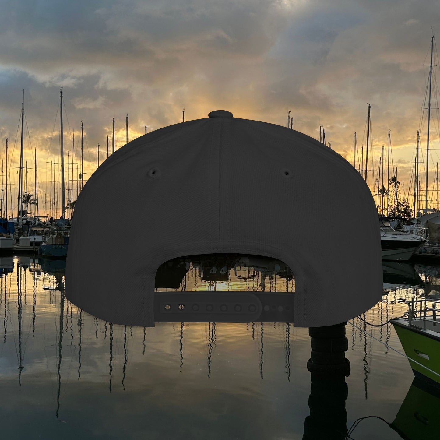 White Shark M'Aloha Snapback Cap