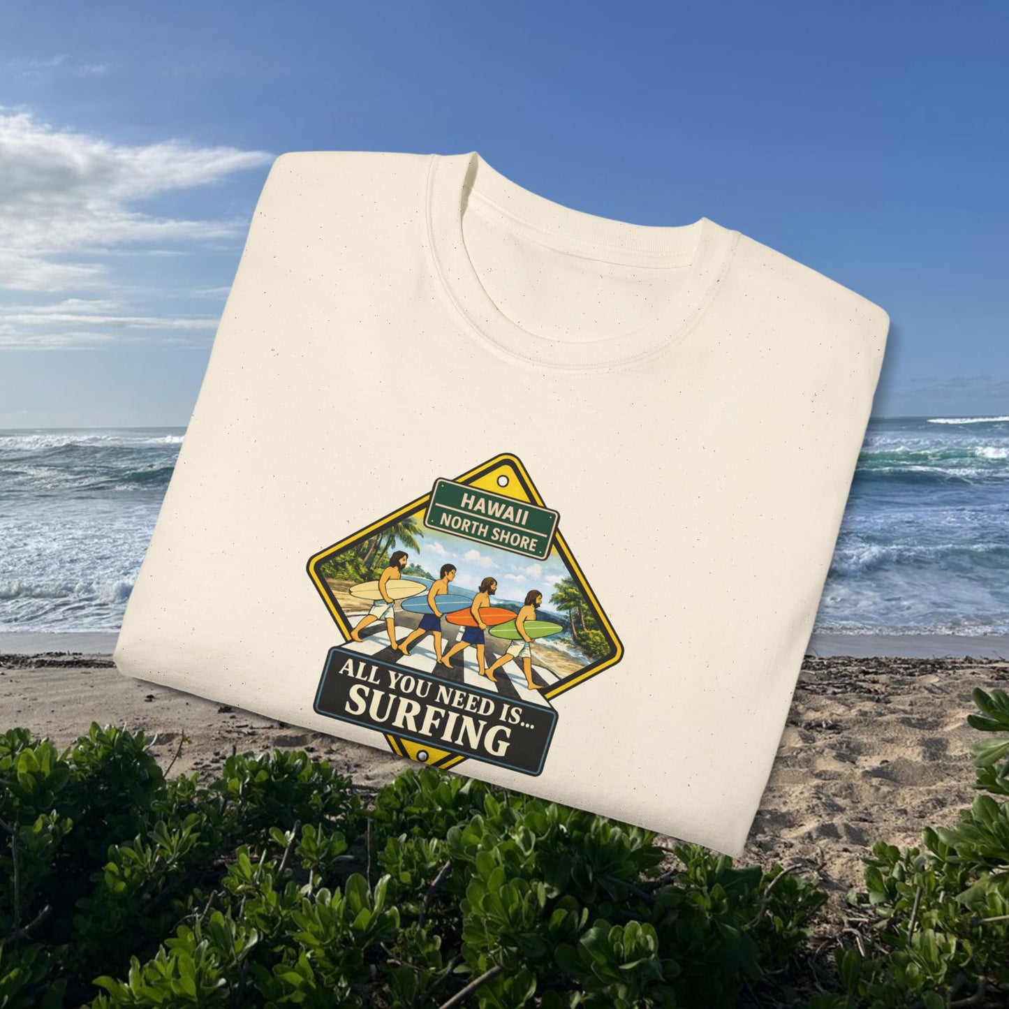 All You Need Is… Surfing  - Unisex Tee