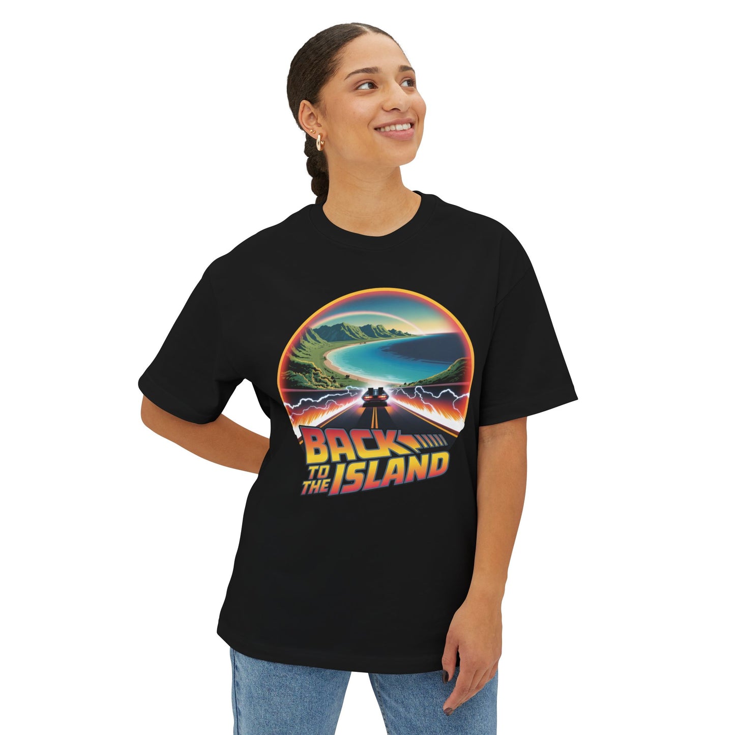 Back to the Island - Unisex Oversized Tee