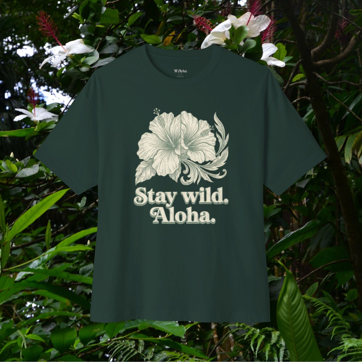 Stay wild -  Oversize Tee
