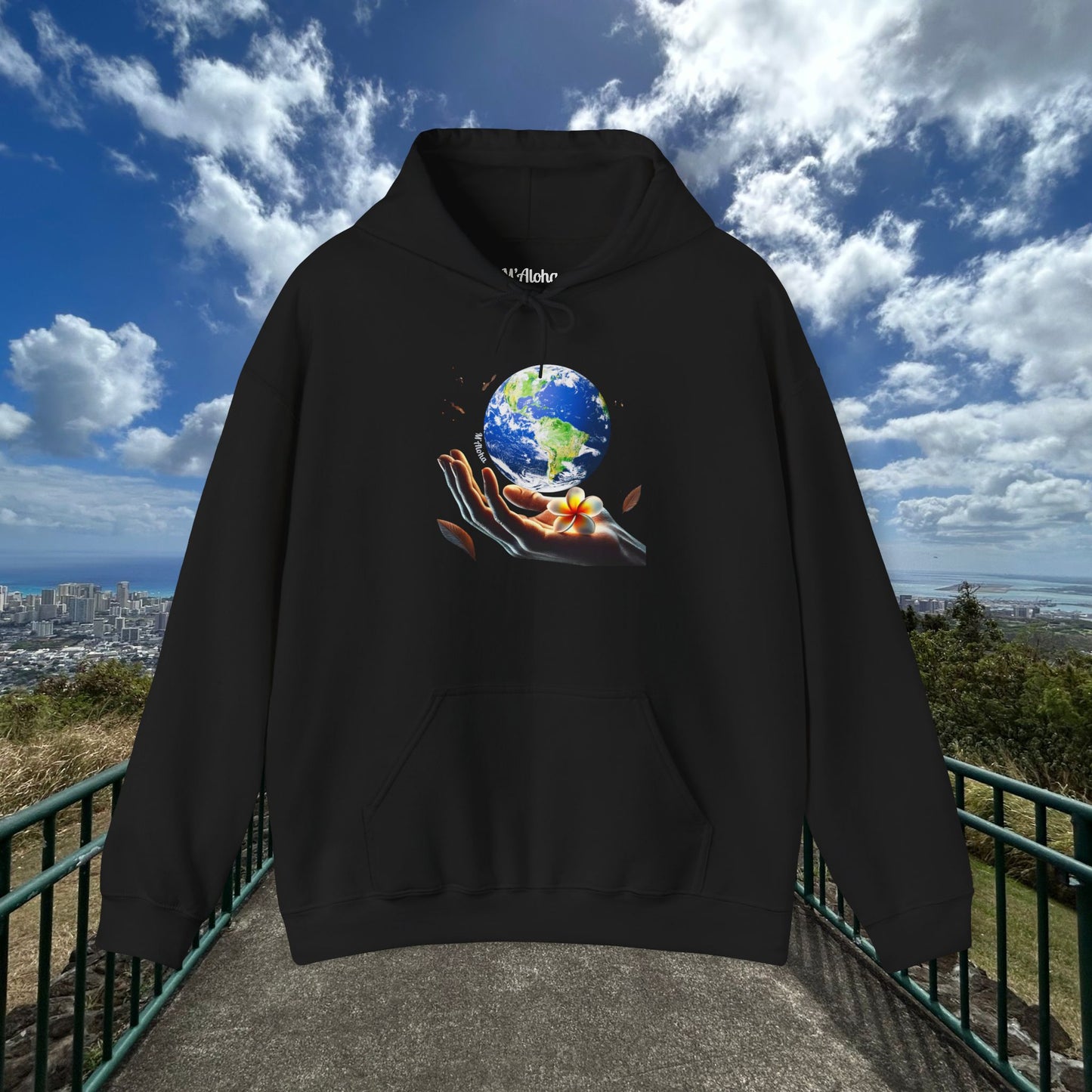M'Aloha Earth - Floating World Hoodie