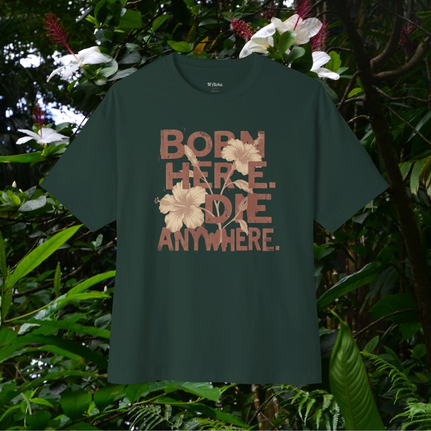 Born here -  Oversize Tee