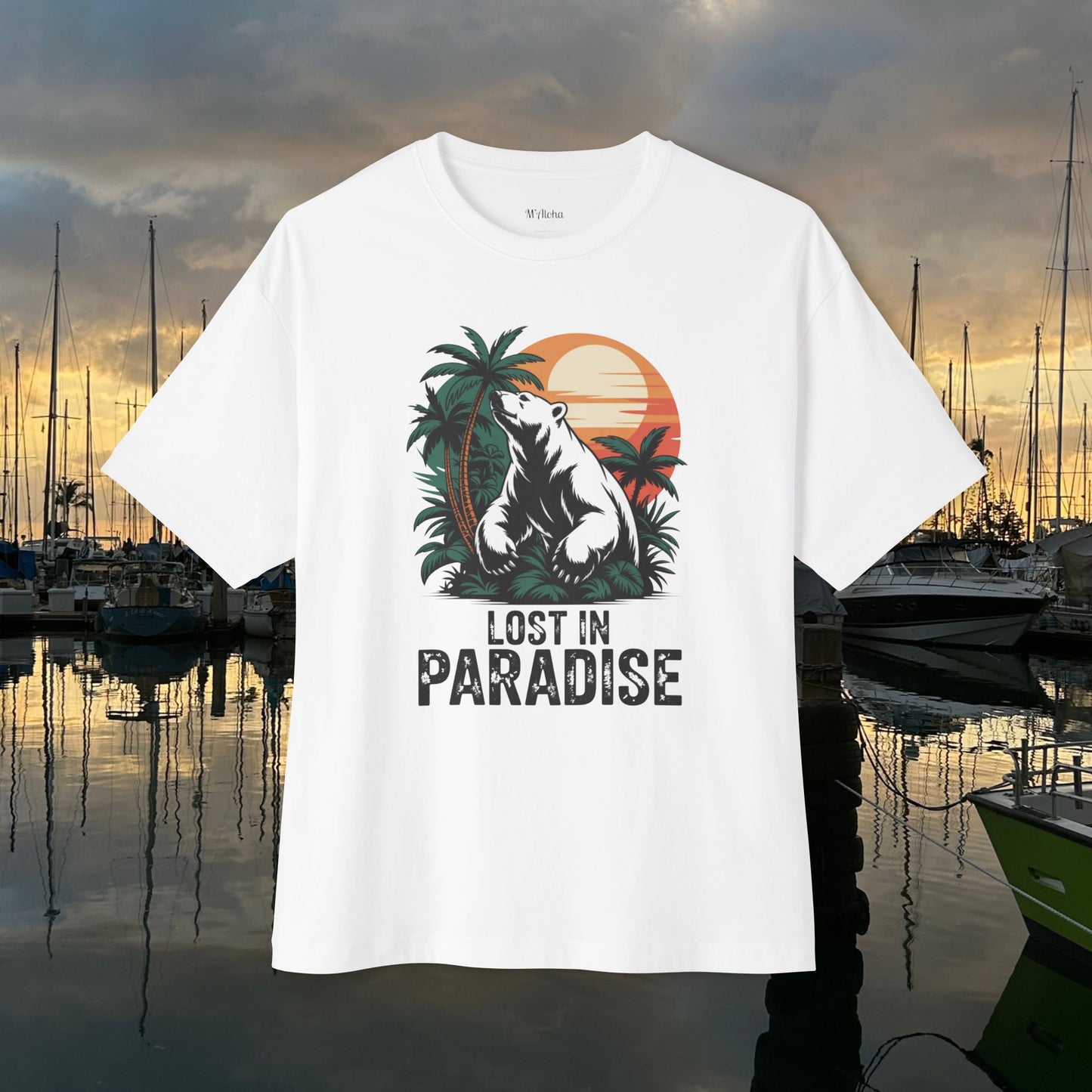 Lost in Paradise Part II Unisex Oversize Tee