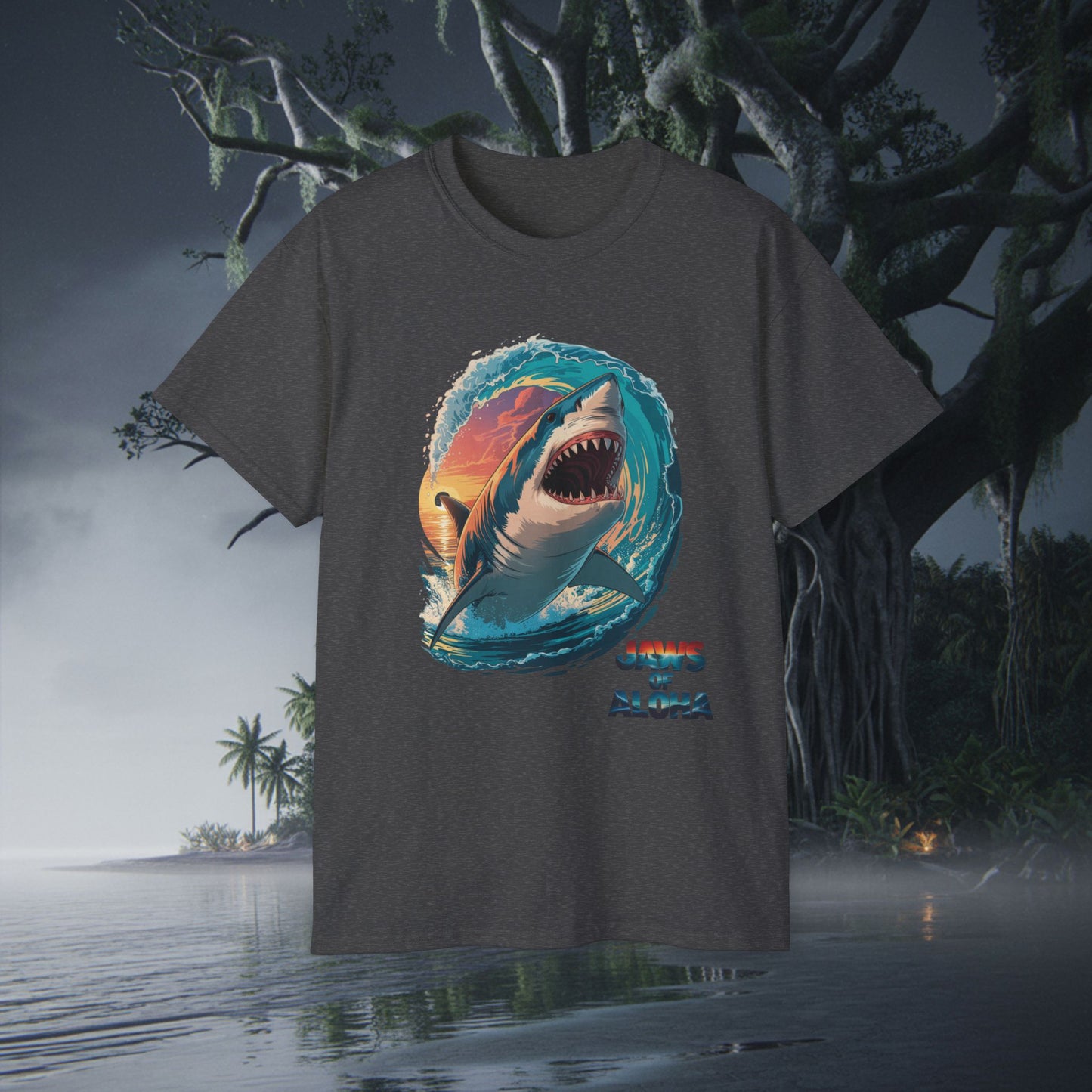 Jaws of Aloha Tee