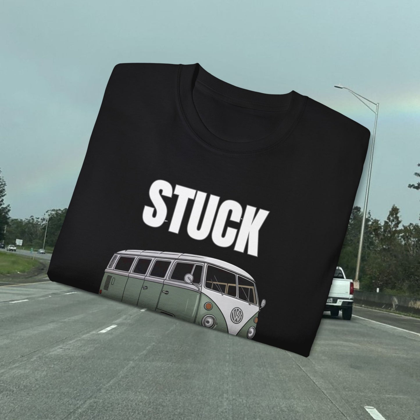 Stuck - Yeah Here Too - Unisex Tee