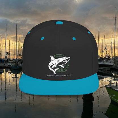 White Shark M'Aloha Snapback Cap