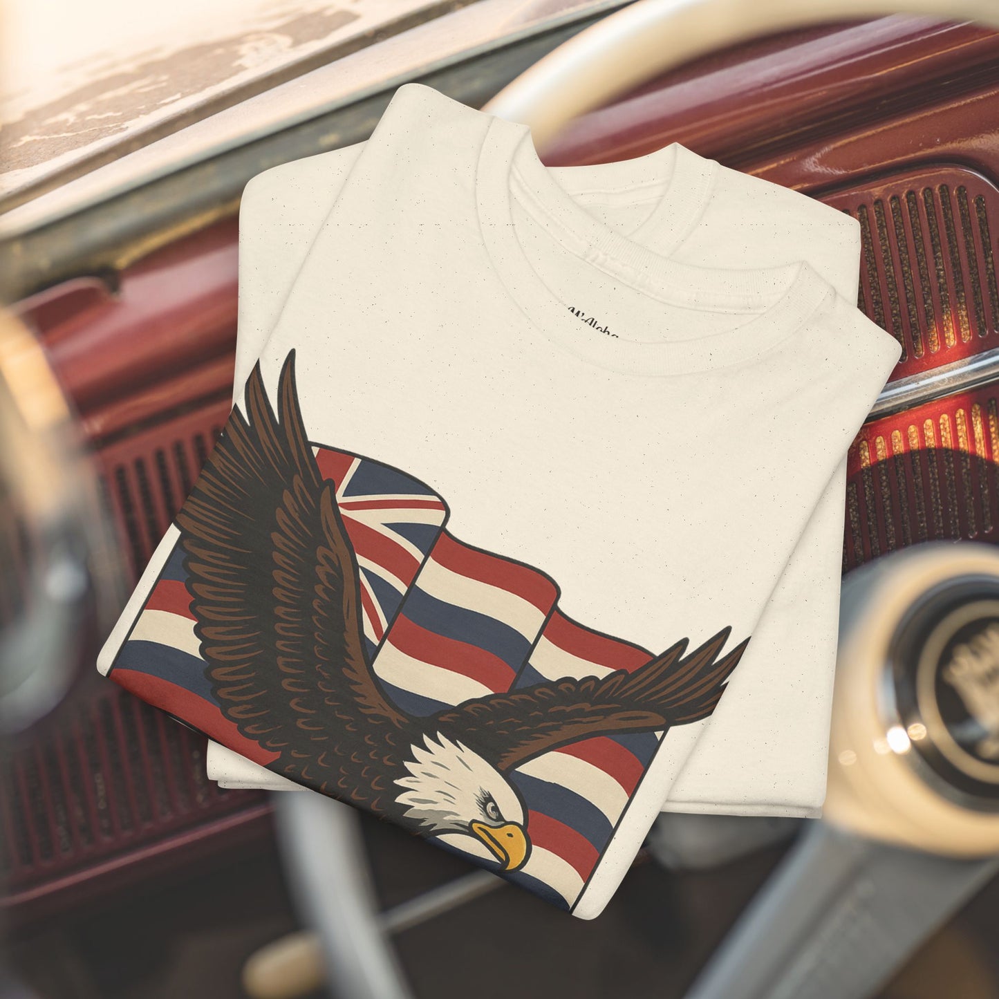 M'Aloha Eagle - Men's T-Shirt