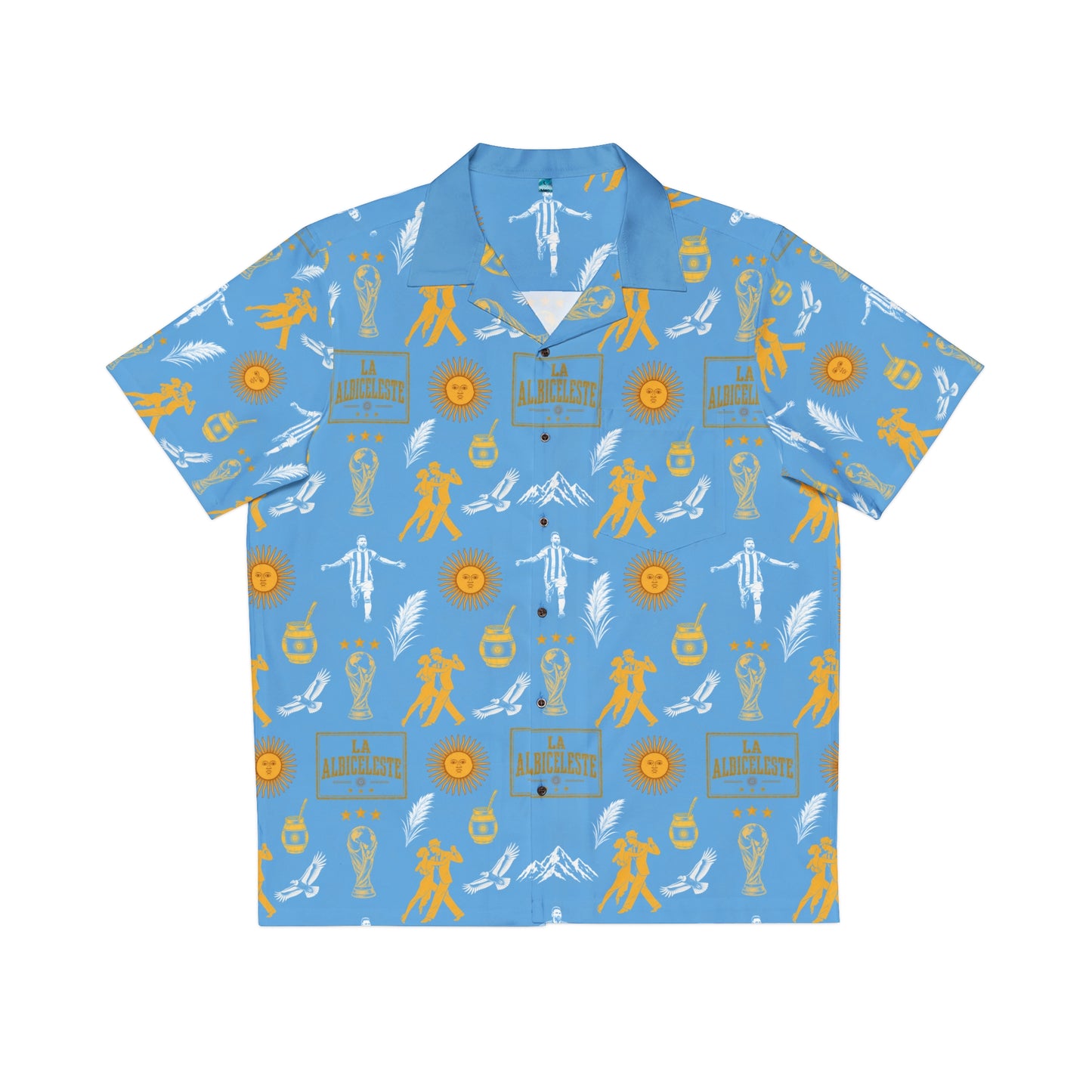 Hawaiian Worldcup Shirt Argentina