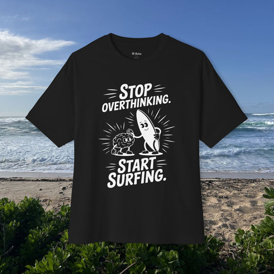 Stop Overtinking  -  Unisex Oversize Tee