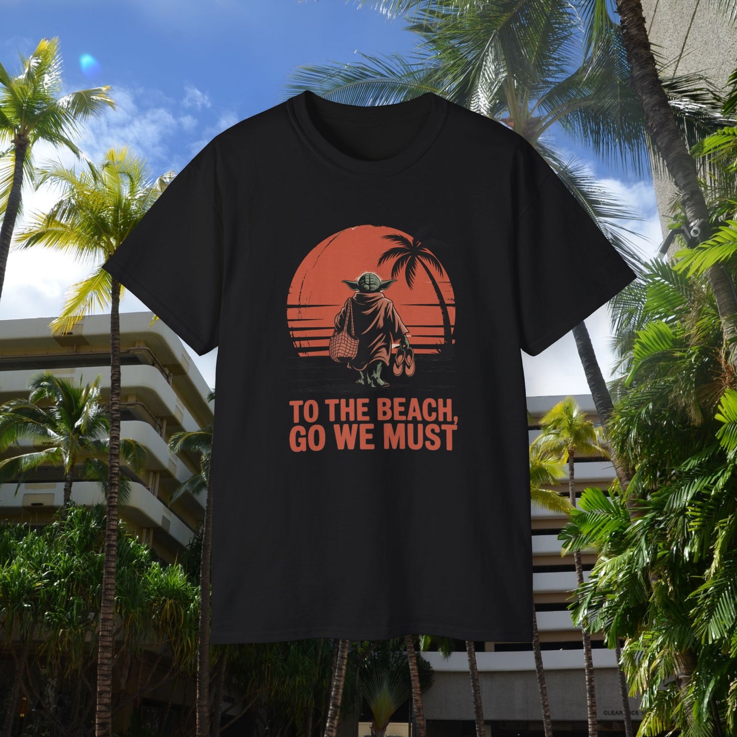 Beach go we must Unisex Tee