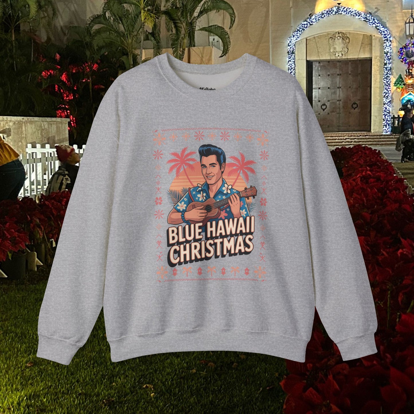 Blue Hawaii - Ugly Sweater