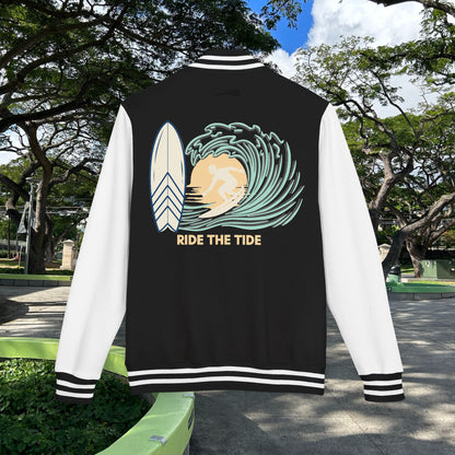 M'Aloha Surfer Letterman Jacket