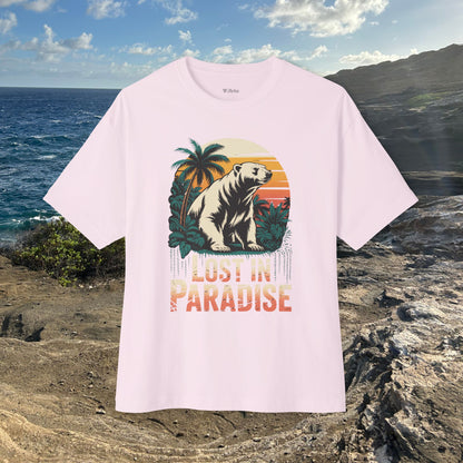 Lost in Paradise Unisex Oversized Tee