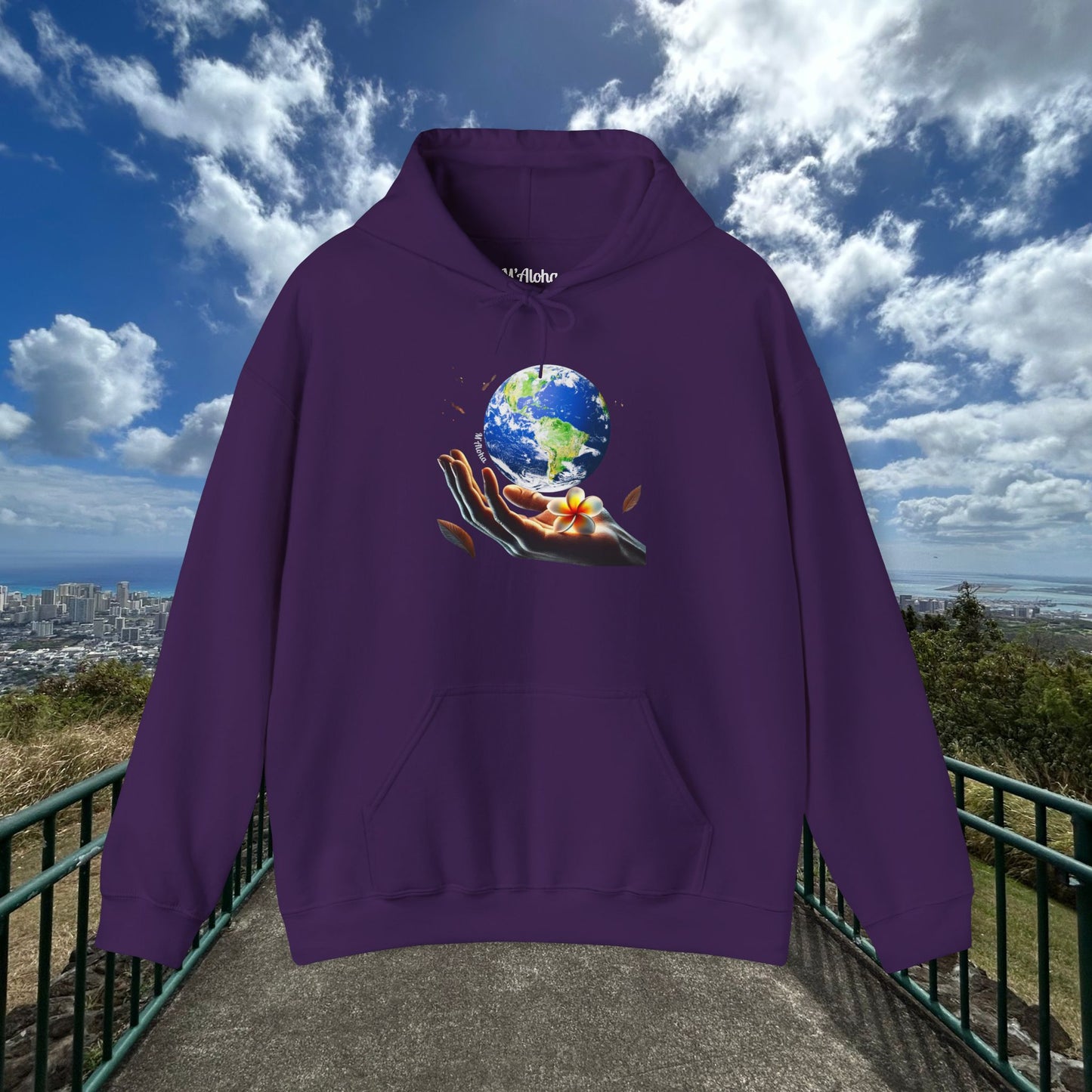 M'Aloha Earth - Floating World Hoodie