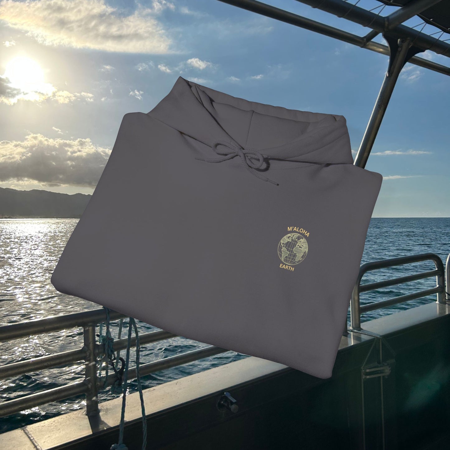 M'Aloha Earth - Compass Men's Hoodie