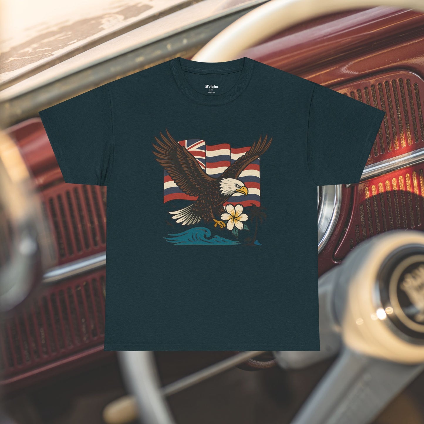 M'Aloha Eagle - Men's T-Shirt