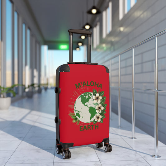 M'Aloha Earth red Suitcase