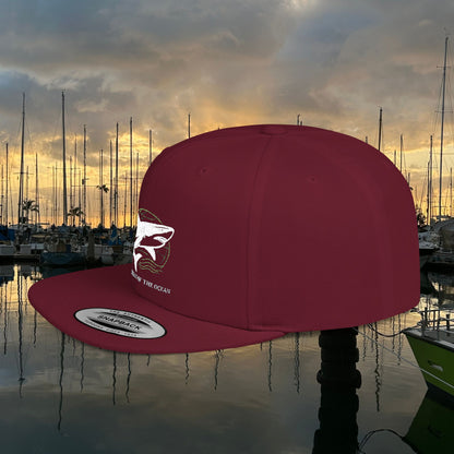 White Shark M'Aloha Snapback Cap