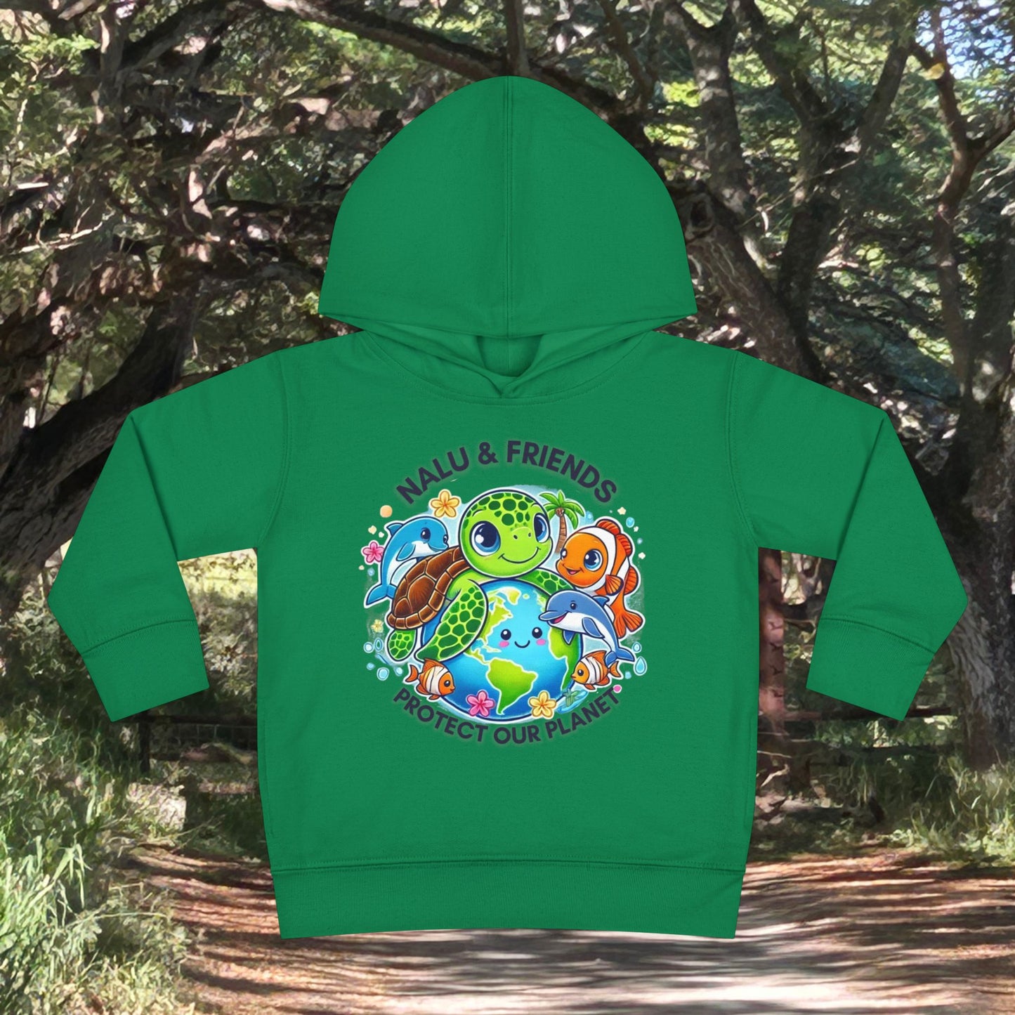 Toddler Fleece Hoodie - Nalu and Friends
