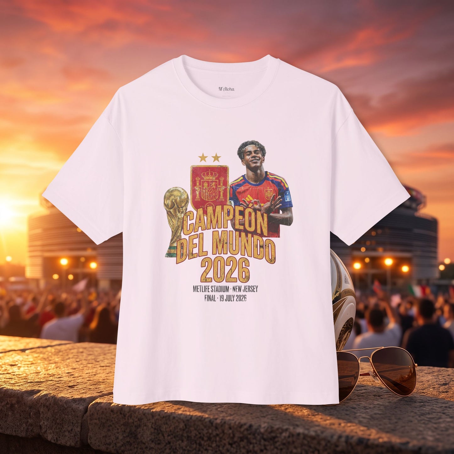 Spain WC2026 Winner Oversized Tee