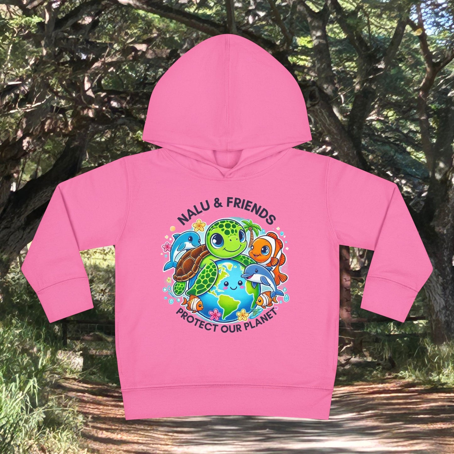 Toddler Fleece Hoodie - Nalu and Friends